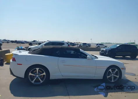 2015 Chevrolet Camaro 2Ss из США, поврежденный, VIN 2G1FK3DJ0F9222280